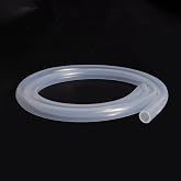 Feelers Silicone Tubing, Food Grade Pure Siliconce Hose 1" ID 1-1/4" OD 3.28ft, High Temperature Resistant Flexible Hose for Water Air Pump, Aquarium, Home Brewing, Kitchen