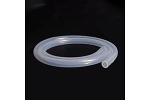 Feelers 1" ID x 1-1/4" OD Silicone Tubing Food Grade Pure Silicon Tube High Temp Home Brewing Winemaking Silicone Hose Tubing, 3.28ft Length