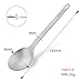 Titanium Lightweight Family Group Travelling Hiking Camp BBQ Backpacking Cycling Mountain Climbing Cookware Spoon Fork Tools Utensils Dishes Pocket Bonfire Hiking Camp Compact Durable Outdoor Cutlerythumb 2