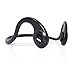 ALLIMITY Wireless Bone Conduction Headphone Bluetooth Over Ear Stereo Earphones with Mic for iPhone, iPad, Samsung, Sony, LG, HTC Android Smart Cellphones, Tablets( Black)