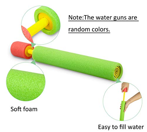 8 Packs Water Guns Pool Party Games - Super Soaker Blaster Shooter Swimming Outdoor Supplies Toys for Kids Adults - Thumbnail 3