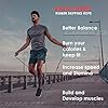 Skipping-Rope-Adult-Fitness-Jump-Rope-Gym-Workouts-outdoor-Training-for-Fat-Burning-Boxing-MMA-Exercises-Speed-Fitness-Weighted-Skipping-Ropes-for-Women-Men-Pink Skipping Rope Adult Fitness Jump Rope Gym Workouts & outdoor Training for Fat Burning Boxing, MMA Exercises Speed…