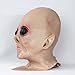 KINGMAS(R) Alien UFO The Extra Terrestrial ET Latex Full Mask Party Toy/Prop