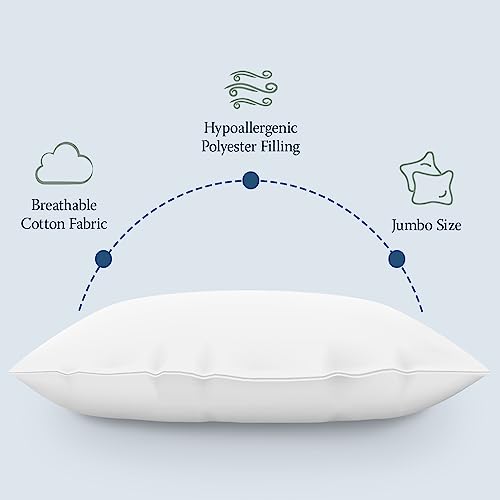 DOWNLITE 10Pack Set of Hotel Style Hypoallergenic Down Alternative Bed