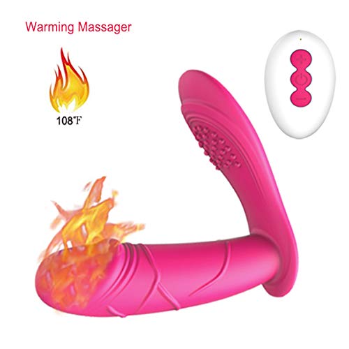 cillbi Magic Wand Massager Wireless Remote Control, Waterproof Silicone Personal Massager Sticks Powerful Shock Vibrations Body Massager Full Relief The Pain Shoulder Back or Legs