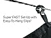 The Outdoors Way Hammock Mosquito Net. 11 Foot Bug Net Fits Any Hammock. Perfect to Keep Mosquitoes & Noseeums Out. Easy to Set Up + Lightweight + Attached Carry Pouch.
