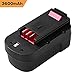 Moticett 18V 3000mAh Lithium-Ion Battery Replacement for Ryobi 18V Battery 3.0Ah Compatible with Ryobi Battery 18V Tools and Chargers