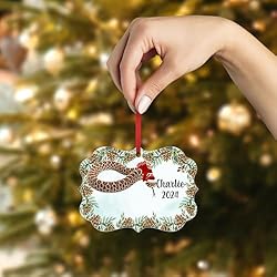 Dusky Western Hognose Snake Christmas Ornament 2024