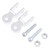 77mm CNC Schokdemper Hoogte Extension Extender Riser voor Motor ATV Quad – Zilver