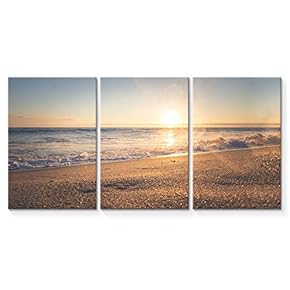 signwin 3 Piece Canvas Wall Art Beautiful Landscape...