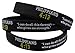 Assorted Popular Scripture Verses Printed On Silicone Wristbands For Church Giveaways And Religious Camps (Packs of 10 Silicone Bands) (Philippians 4:13)