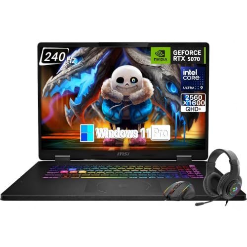 msi Crosshair 18 HX AI 18" Gaming Laptop, Intel Core Ultra 9