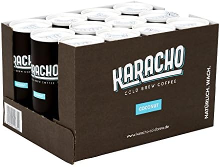 KARACHO cold brew coffee with coconut water | 12-pack | vegan | organic | cold brew coffee | KARACHO cold brew coffee