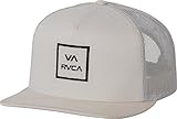 RVCA Boys' Boy's Va All The Way Trucker Hat Light Grey One Size