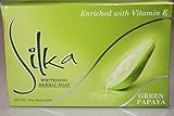Silka Whitening Herbal Soap Green Papaya 135g
