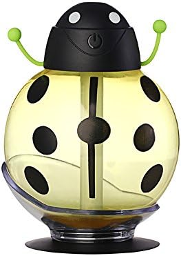 Lcyyo@ Mini Portable Creative Ultrasonic Mute 260ML USB Cute Beatles Humidifier Air Purifier Atomizer Essential Oil Diffuser Cool Mist Humidifier for Home, Office, Car, School, Hotel Using (Yellow)