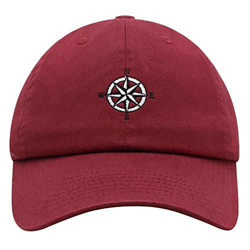 JPAK Compass Premium Dad Hat Embroidered Cotton Baseball Cap Adventure at Amazon