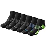 Baleaf Men's 6 Pack Running Athletic Cushion Low Cut Socks