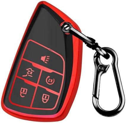 Amazon.com: CHATYYD Key fob Cover for Chevy with Keychain,Soft TPU
