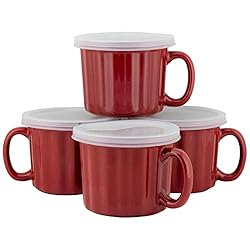 10 Strawberry Street 16oz Set of 4 Soup Mug with