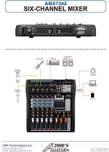 3 Audio2000S+AMX7342+Six+Channel+Audio+Interface