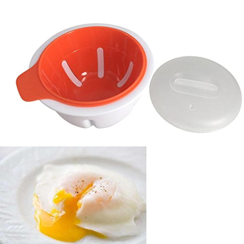 Glorrt Microwave Oven One Egg Poacher Sandwich Kitchen Novelty Gadgets Breakfast Cooke - Thumbnail 6