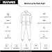 Viking Cycle Nomad Rain Suit for Men & Women 2 Piece Waterproof Rain Jacket Pant Gear Lightweight Reflective Raincoat with Hoodie