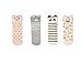 4 Pairs Soft Comfortable Novelty Cartoon Animal Cat Crew Pattern Cotton Socks (4 pairs(4 colors panda))
