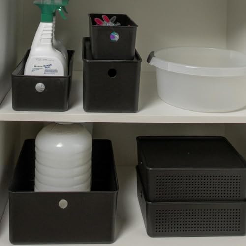 Ou Cesto Organizador Multiuso12L Bege Linha Flow