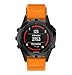 Wearable4U Garmin Fenix 5X 26mm Quick Release Easy Fit Silicone Replacement Watch Band for Garmin Fenix 5X, Quatix 3, Fenix 3 HR, Fenix 3, Tactix Bravo, Foretrex 601, Foretrex 701 (Orange)