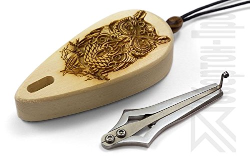 Jew's harp - Russian Vargan"Sail" with"Oberton Pro Owl 1024" protective case