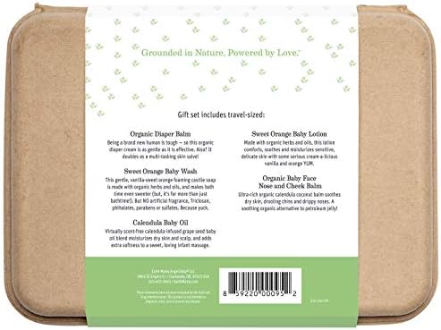 organic baby wash set