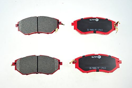 ASIMCO USA - APD1078-3723 - Advanced Performance Brake Pad Service Kit (4 Pads)