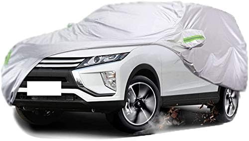 車のカバー 三菱 エクリプスクロスカーカバー防水シートにカバーザ 太陽と雨カーペイント保護ガレージ車のドアプロテクターカーカバー防水オールウェザー外側 カバーカーカバーダストoと互換性のカーカバー Birkdocesesalgados Com Br