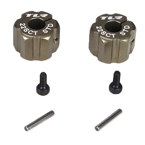 TEAM LOSI RACING Rear Hex Standard Width Aluminum 22SCT TLR2933 Electric Car/Truck Option Parts