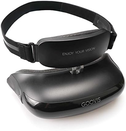 VR Headset 3D Virtual Reality Glasses 800”HD Giant Screen Ultra HD 4K Sony OLED Display Resolution 1920x1080x2 Support WiFi Bluetooth HDMI On 360 Degree View for PC PS4 XBOX UAV