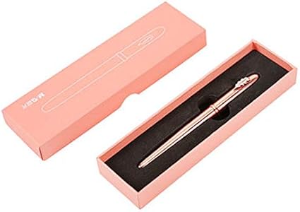Fidgetfidget 18 M G Fountain Pen Creative Metal Nib Pens Rose Gold Converter Pen Gift Amazon Co Uk Kitchen Home