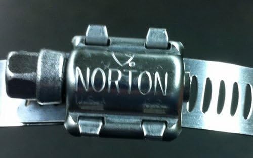 Norton 035TR040-04 Hose Clamps, SAE Size 40, 2-1/16" Min, 3" Max10-Pack