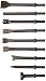 Advanced Tool Design Model ATD-5730 9 Piece All Purpose Chisel Set