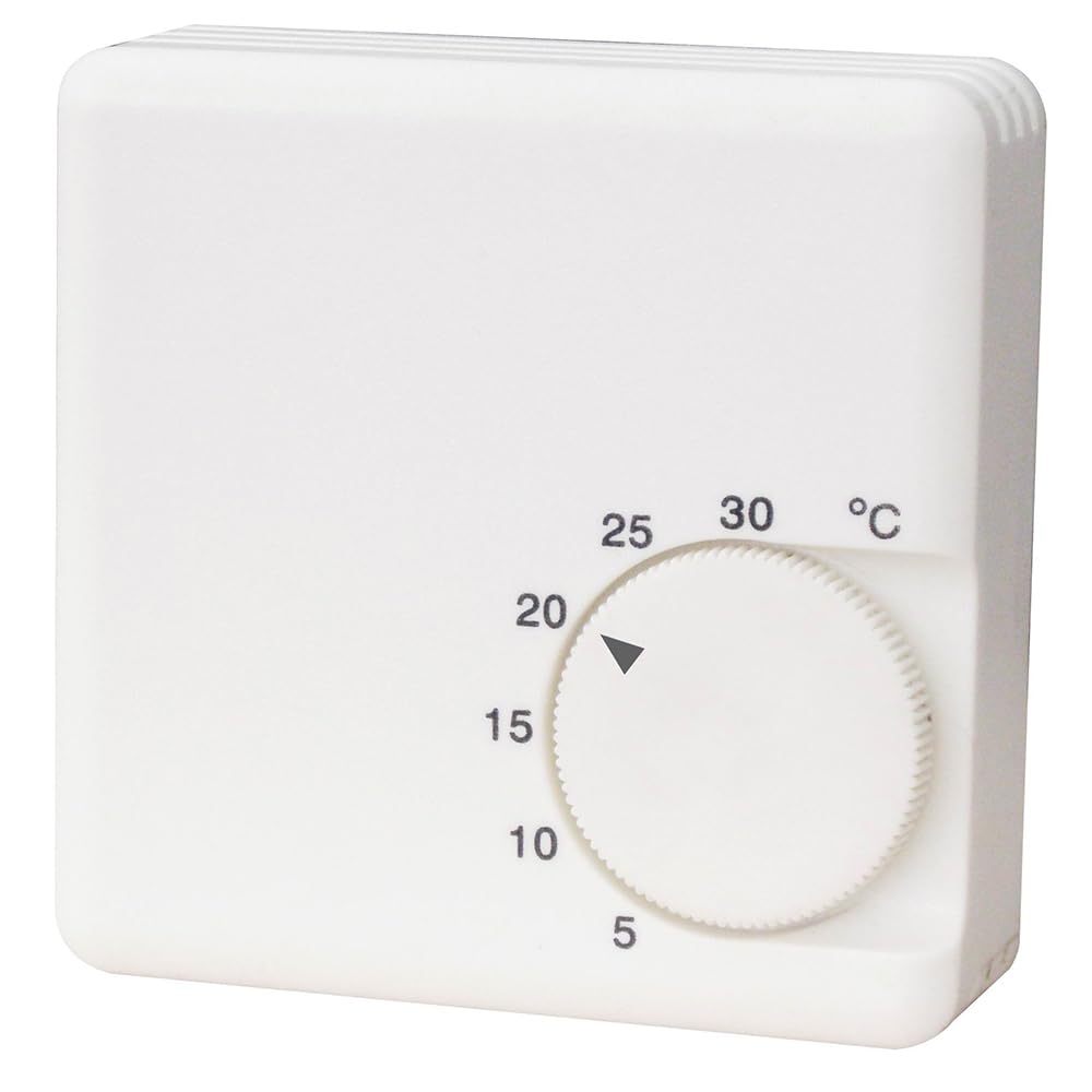 COATI Mechanical Thermostat af126640-bl, ABS Plastic, White