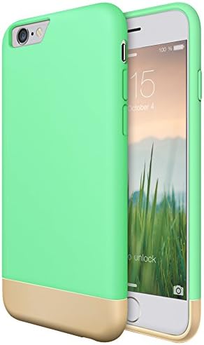 Mint Green iPhone 6 Plus Case, Two Piece iPhone 6s Plus Cases, OliveIce Shockproof Slider Hard Case with Soft-Interior Scratch Protection for iPhone 6 6s Plus (5.5 Inch)