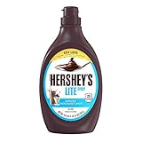 HERSHEY'S Chocolate Syrup, Lite, 18.5 Ounce (Pack of 6)