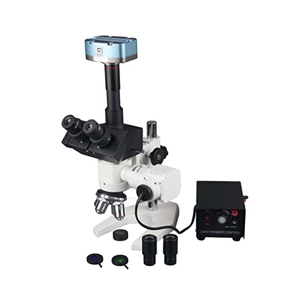 Radical 1200 x Trinokular Metallurgie Mikroskop w 5 MP USB-Kamera & Messen Software