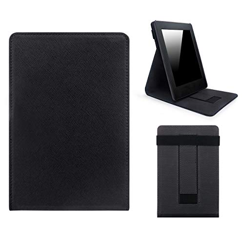 WALNEW Stand Case Kindle Paperwhite - PU Leather Vertical Flip Case Hand Strap fits All Paperwhite Generations Prior to 2018 (Not fit All Paperwhite 10th Gen)