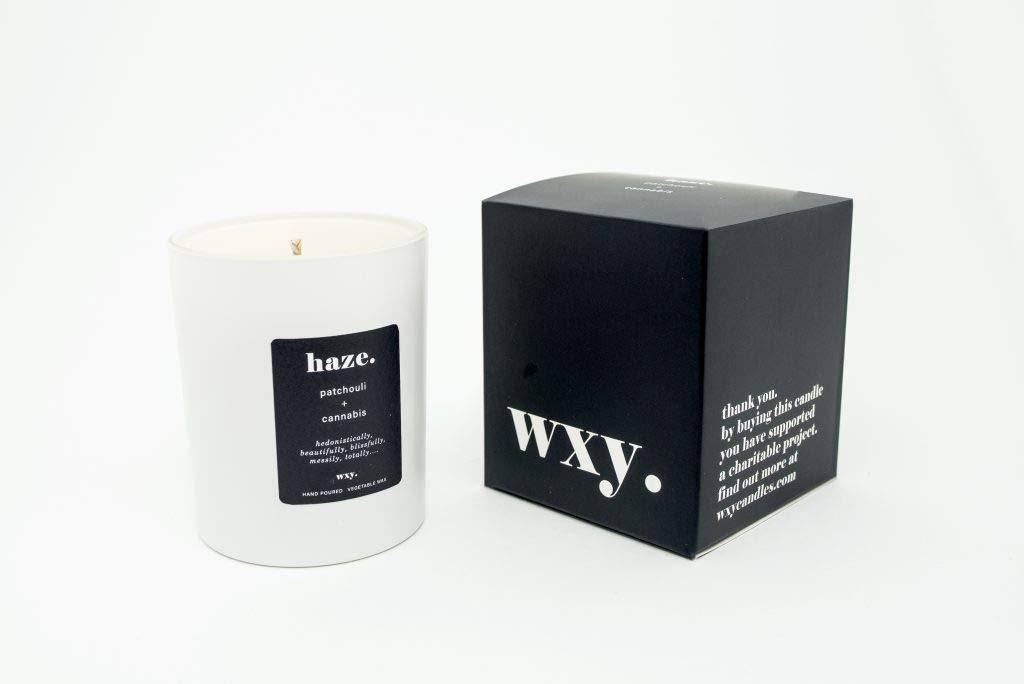 WXY. Classic 7oz Candle Haze - Patchouli & Hemp