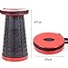onegoodcar Retractable Folding Stools, Portable Telescoping Stool Folding Stretching Camping Stool Seat for Fishing Hiking Traveling Outdoor Activitiesthumb 2
