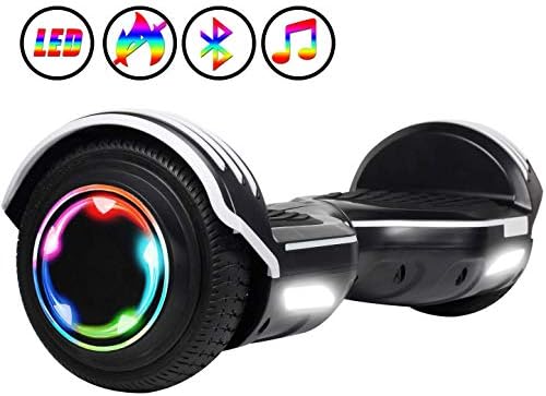 JOLEGE Hoverboard, 6.5" Two-Wheel Self Balancing Hoverboards - LED
