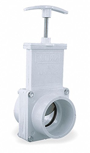 Gate Valve, Class 125, 2 In., Slip, PVC