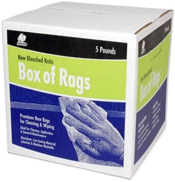 Buffalo Industries (12022) New Wiping Cloths - 5 lb. box