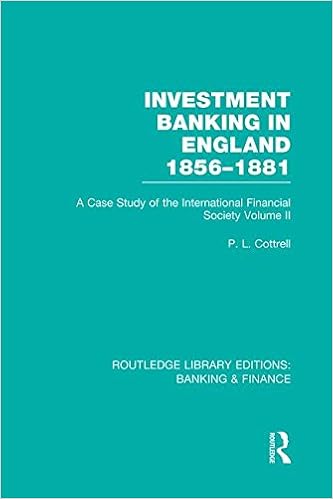 Amazon Com Investment Banking In England 1856 1881 Rle Banking Finance Volume Two 9780415751780 Cottrell Phillip Books